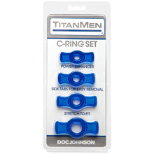 Load image into Gallery viewer, Cock Ring Set Blue
