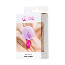 Load image into Gallery viewer, ToDo Sweet Bunny Anal Plug Purple
