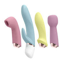 Load image into Gallery viewer, Satisfyer 4x Vibrators Clitoral Stimulator Sucker GSpot Rabbit Anal Wand Sex Toy

