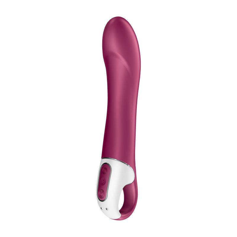 Satisfyer Big Heat Warming G-Spot Vibrator Rechargeable Dildo Vibe Sex Toy