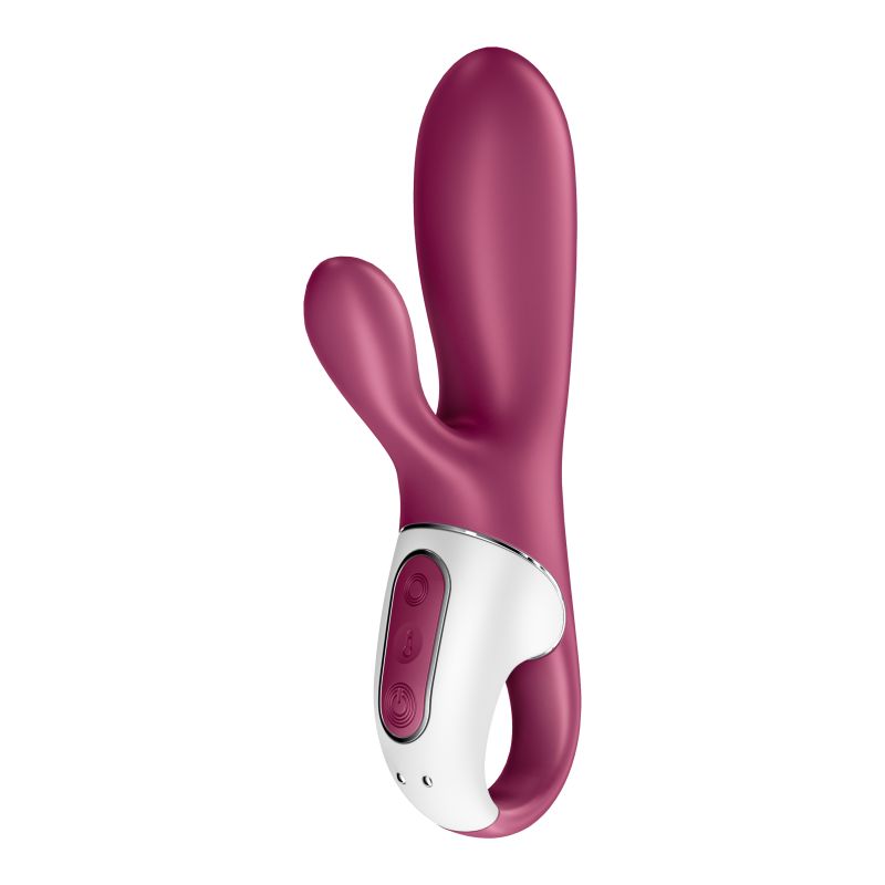 Satisfyer Hot Bunny Warming G-Spot Rabbit Vibrator APP Control USB Sex Toy