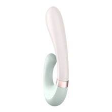 Load image into Gallery viewer, Satisfyer Heat Wave Connect App Warming Rabbit Vibrator Mint
