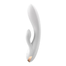 Load image into Gallery viewer, Satisfyer Double Flex App Rabbit Vibrator White

