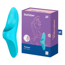 Load image into Gallery viewer, Satisfyer Teaser USB Rechargeable Finger Vibrator Clitoral Stimulator Sex Toy
