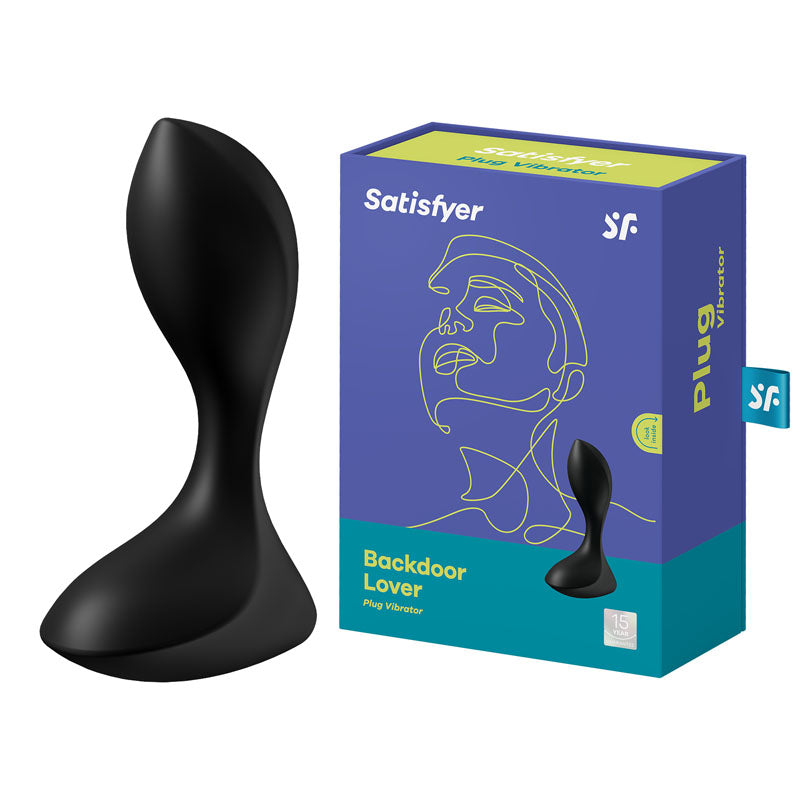 Satisfyer Backdoor Lover Rechargeable Anal Butt Plug Multi-Speed