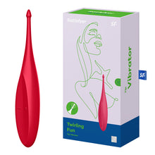 Load image into Gallery viewer, Satisfyer Twirling Fun Clitoral Stimulator Vibrator Erogenous Labia Sex Toy
