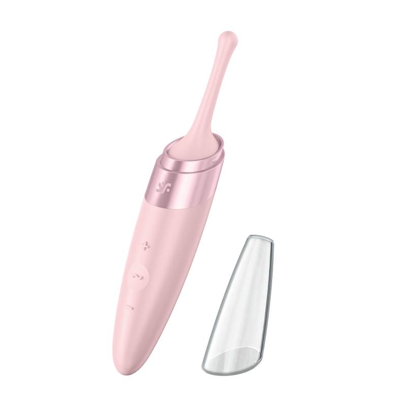 Satisfyer Twirling Delight Tip Clitoral Nipple Stimulator Vibrator Sex Toy Pink