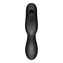 Load image into Gallery viewer, Satisfyer Curvy Trinity 2 Insertable Air Pulse Vibrator Black
