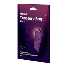 Load image into Gallery viewer, Satisfyer Treasure Bag Large Sex Toy Storage Violet
