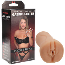 Load image into Gallery viewer, Gabbie Carter 3D UTRASKYN Pocket Pussy Male Masturbator Sex Toy
