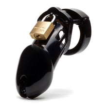 Load image into Gallery viewer, CB-X Cockcage CB-6000 Clear Male Penis Chastity Kit Black
