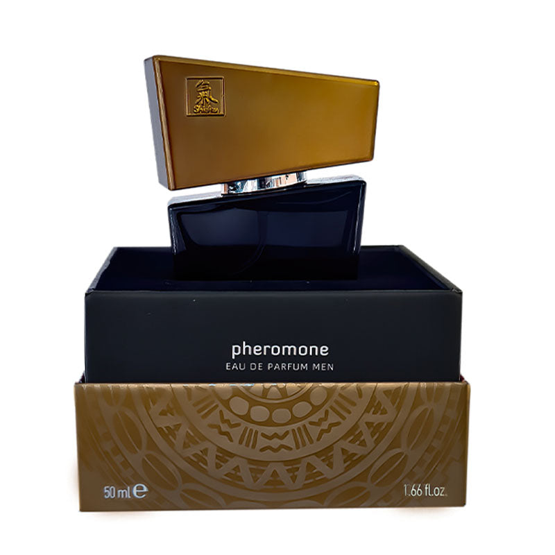 Shiatsu Pheromone Perfume for Men to Lure Her 50ml Cologne Attractant Grey