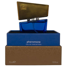 Load image into Gallery viewer, Shiatsu Pheromone Fragrance Man Dark Blue 15ml
