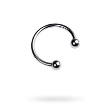 Load image into Gallery viewer, Silver Metal 3cm Penis Erection Ring
