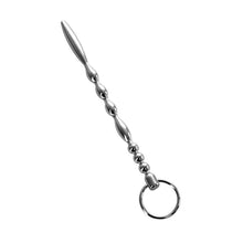 Load image into Gallery viewer, Silver Metal Urethral Plug w Ring
