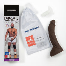 Load image into Gallery viewer, Prince Yahshua Vac-U-Lock Compatible Suction Cup Dildo Choc
