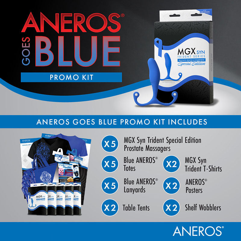 Aneros Goes Blue Promo Kit