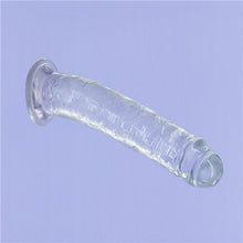 Load image into Gallery viewer, Addiction Crystal Straight 9&quot; Dildo &amp; Bonus Power Bullet Vibrator Dong Sex Toy
