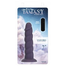 Load image into Gallery viewer, Unicorn Dildo 7in Purple
