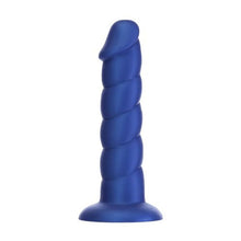 Load image into Gallery viewer, Unicorn Dildo 8in Blue

