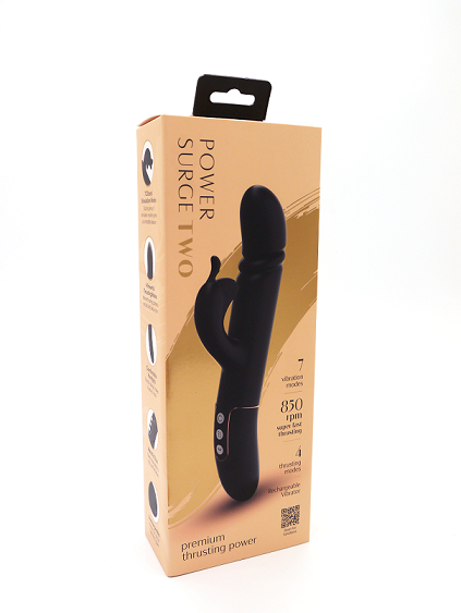 Seven Creations Power Surge 2 Thrusting G Spot Rabbit Vibrator Sex Toy
