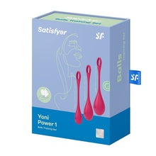 Load image into Gallery viewer, Satisfyer Yoni Weighted Power Kegel Balls Ben Wa Pelvic Floor Exerciser Red
