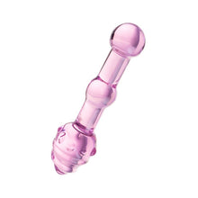 Load image into Gallery viewer, Sexus Glass Dildo Pink 17cm
