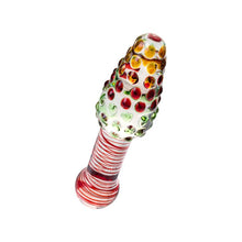 Load image into Gallery viewer, Sexus Glass Dildo Colour Delight 17cm
