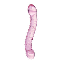 Load image into Gallery viewer, Sexus Glass Dildo Pink 19.5cm
