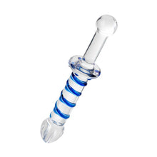 Load image into Gallery viewer, Sexus Glass Dildo Probe w Handle 23cm
