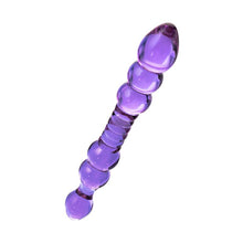 Load image into Gallery viewer, Sexus Glass Dildo Mauve 22.8cm
