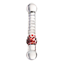 Load image into Gallery viewer, Sexus Glass Dildo Duo Bulb 22cm
