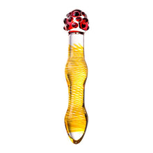 Load image into Gallery viewer, Sexus Glass Dildo Yellow/Red 20,5 cm
