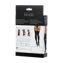 Load image into Gallery viewer, Glossy Wetlook Stockings Lotis
