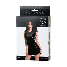 Load image into Gallery viewer, Glossy Wetlook Dress Lulu
