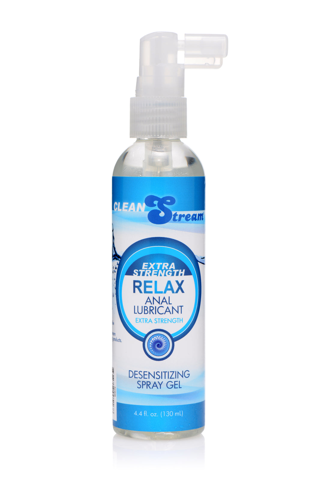 CleanStream Relax Anal Lube 130ml Extra Strength Desensitizing Spray Gel