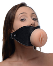 Load image into Gallery viewer, Pussy Face Oral Sex Mouth Gag
