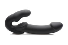 Load image into Gallery viewer, Evoke Rechargeable Vibrating Silicone Strapless Strap On
