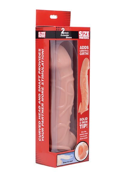 2in Extender Sleeve Flesh - LOVEBEE