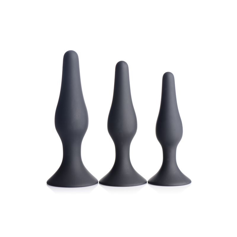 Triple Spire Tapered Anal Trainer Set