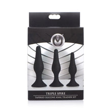 Load image into Gallery viewer, Triple Spire Tapered Anal Trainer Set
