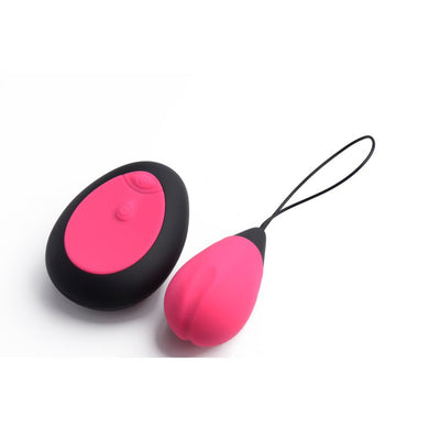 10X Vibrating Egg w/Remote - Pink - LOVEBEE
