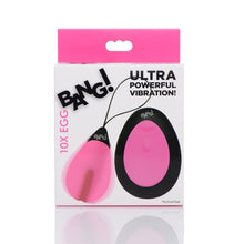 Load image into Gallery viewer, 10X Vibrating Egg w/Remote - Pink - LOVEBEE
