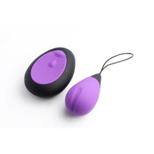 Load image into Gallery viewer, 10X Vibrating Egg w/Remote - Purple - LOVEBEE
