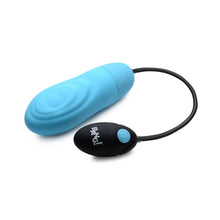 Load image into Gallery viewer, 7X Pulsing Rechargeable Bullet- Blue - LOVEBEE
