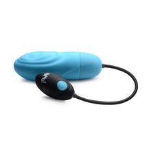 Load image into Gallery viewer, 7X Pulsing Rechargeable Bullet- Blue - LOVEBEE
