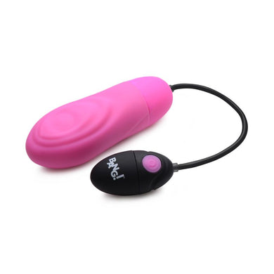 7X Pulsing Rechargeable Bullet- Pink - LOVEBEE