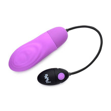 Load image into Gallery viewer, 7X Pulsing Rechargeable Bullet- Purple - LOVEBEE
