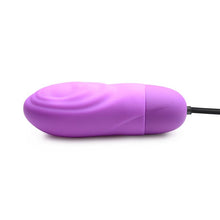 Load image into Gallery viewer, 7X Pulsing Rechargeable Bullet- Purple - LOVEBEE
