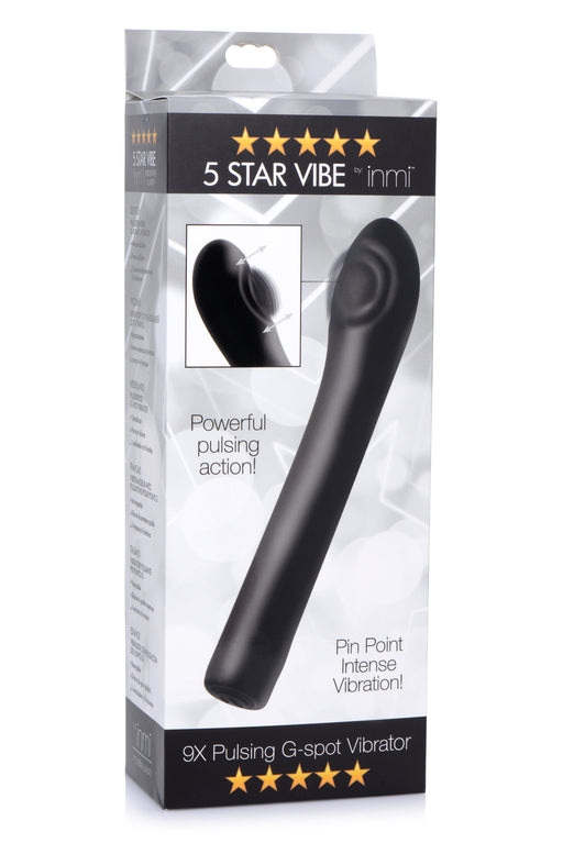 INMI 5 Star 9X Pulsing G-Spot Vibe - Black